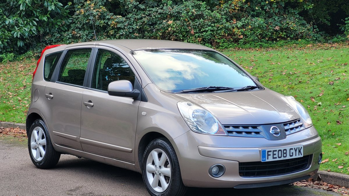 2008 Nissan Note Beige Automatic Right Hand Drive in United Kingdom ...