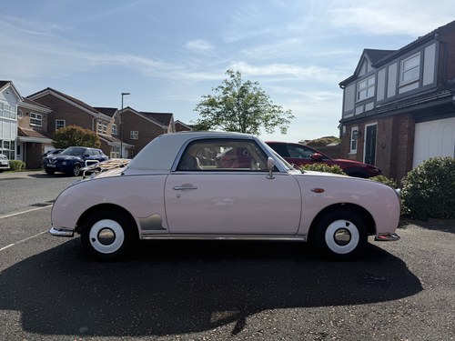 1991 Pink Nissan Figaro