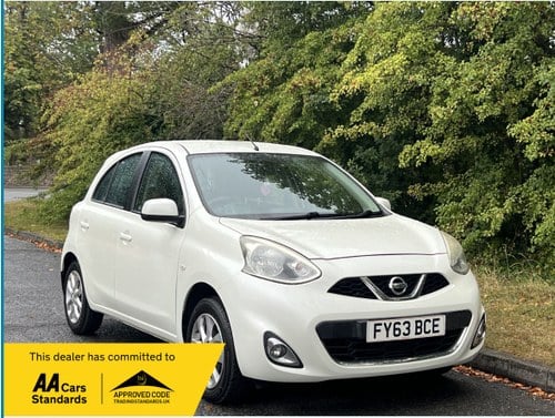 2013 NISSAN MICRA 1.2 Acenta 5dr CVT + 26K + ULEZ + AUTOMATI For Sale