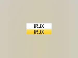 1998 Registration Plate 1RJX for sale For Sale (picture 1 of 1)