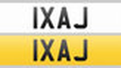 Registration Plate 1XAJ for sale