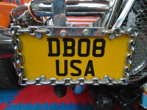 Bob usa number plate db08 usa on retention doctor  For Sale