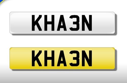 Khan number plate kha3n For Sale