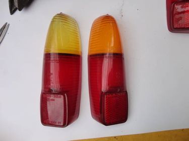 Taillights lenses for Autobianchi Bianchina