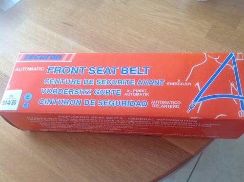 New INERTIA REEL SEATBELT KIT For Sale