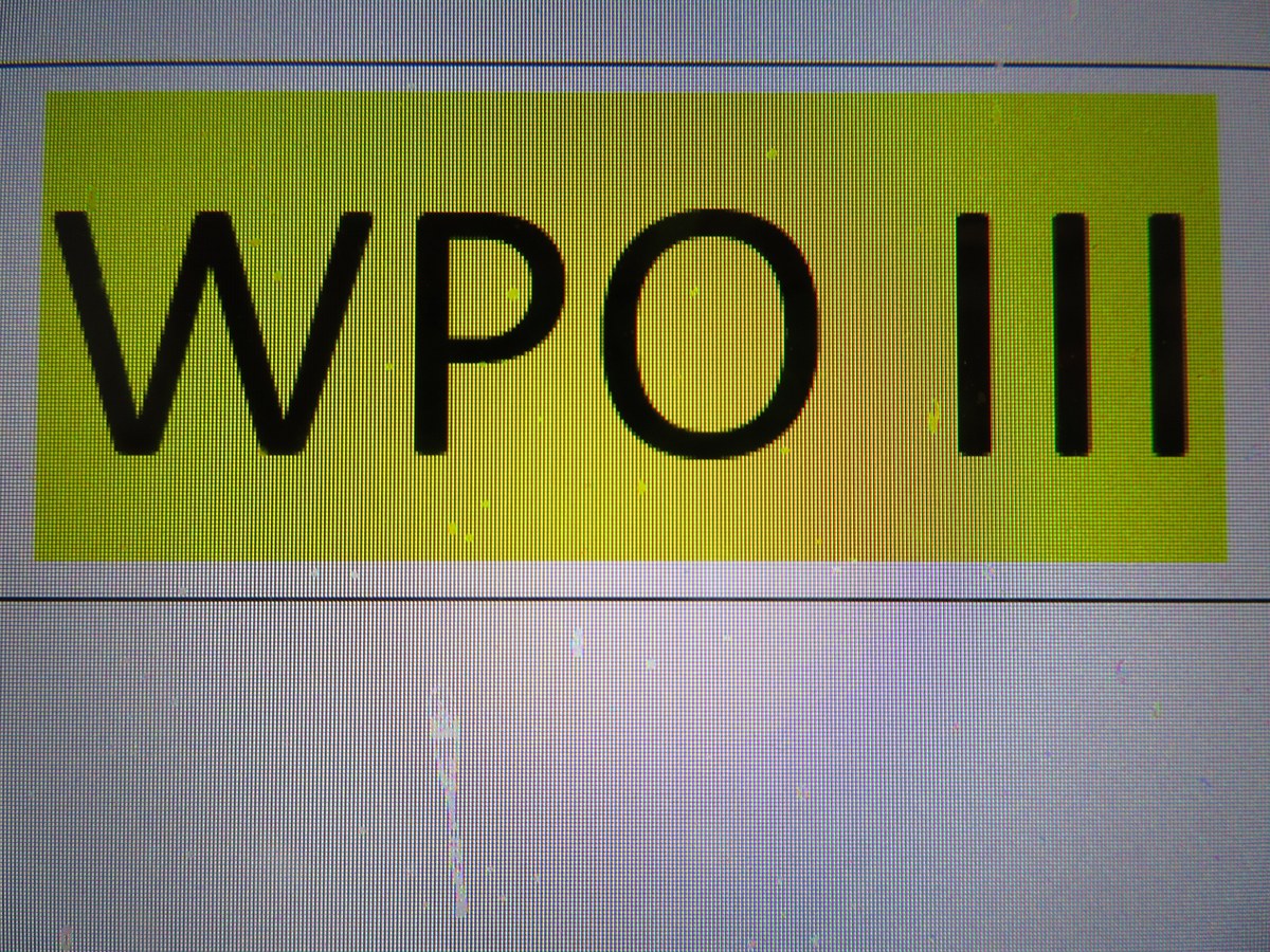 NONE WPO III NUMBER PLATES FOR SALE