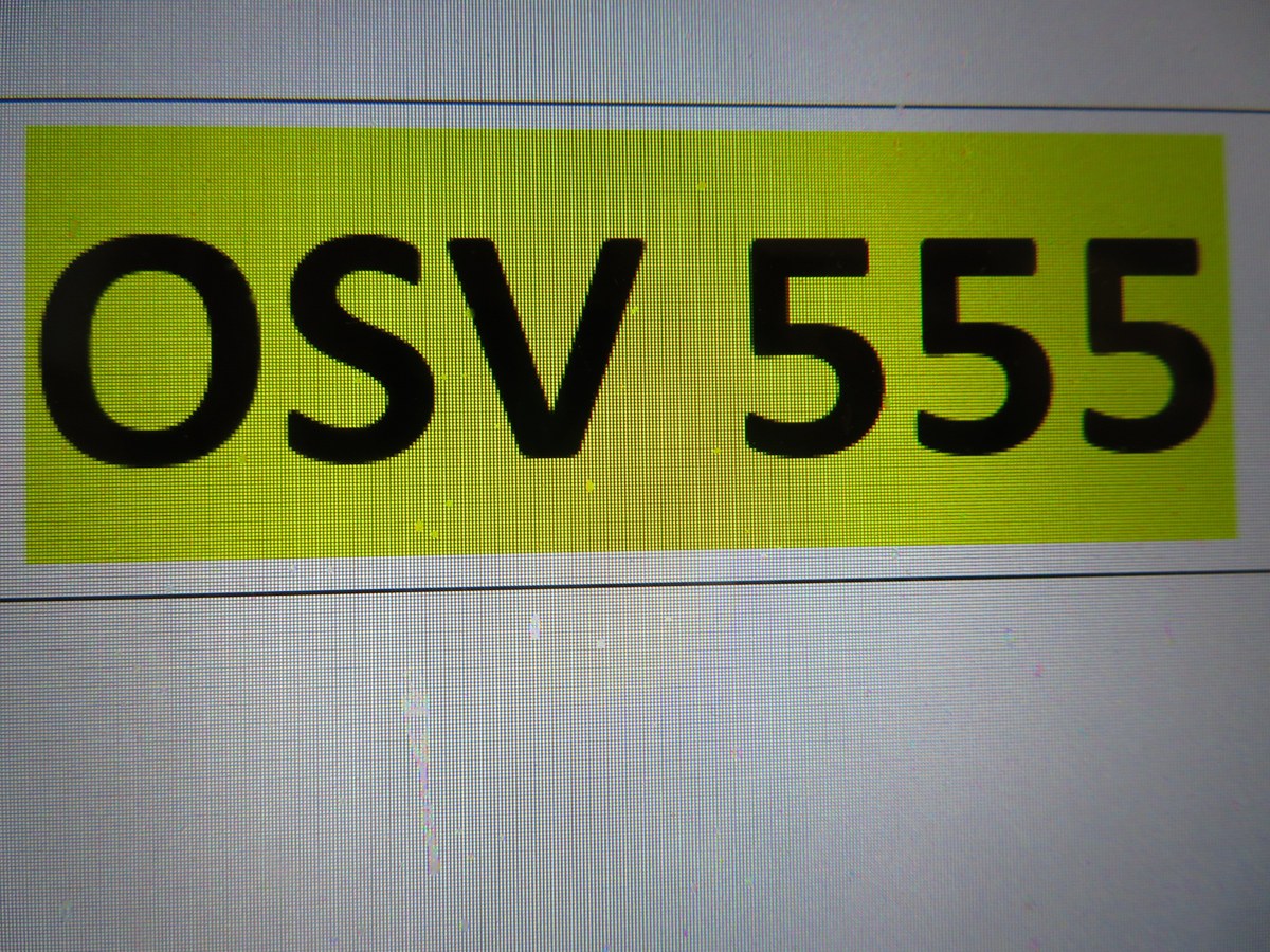 NONE OSV 555 PRIVATE REG FOR SALE