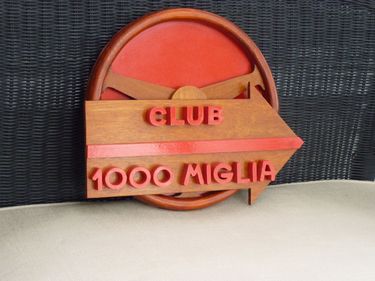Picture of Club 1000 Miglia Sign