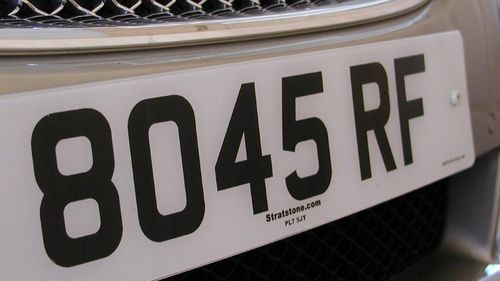 Picture of FOR SALE  8045RF -- Number Plate - For Sale