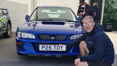 Picture of Subaru P25 Number Plate - For Sale