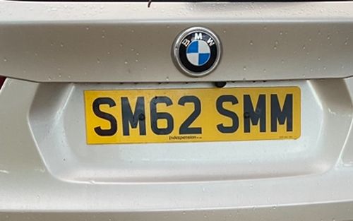 SM- SMM Number plate (picture 1 of 2)
