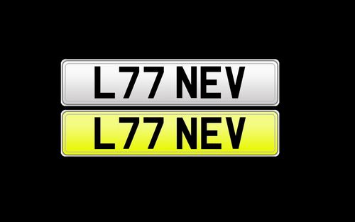 L77 NEV Private Registration - Neville (picture 1 of 2)