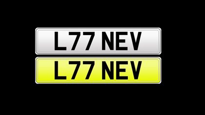 L77 NEV Private Registration - Neville