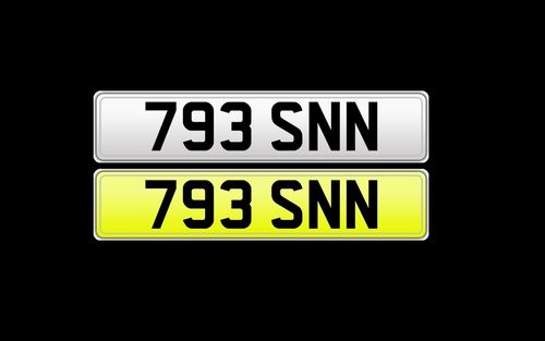 793 SNN Private Registration - July 1993 (picture 1 of 2)
