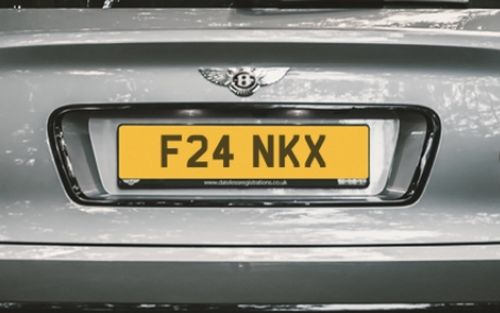 F24 NKX - Frank 1967 Onwards Private Registration (picture 1 of 1)