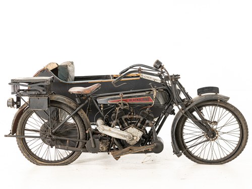 Lot 234 - 1922 Blackburn 8hp Motorcycle Combination For Sale by Auction