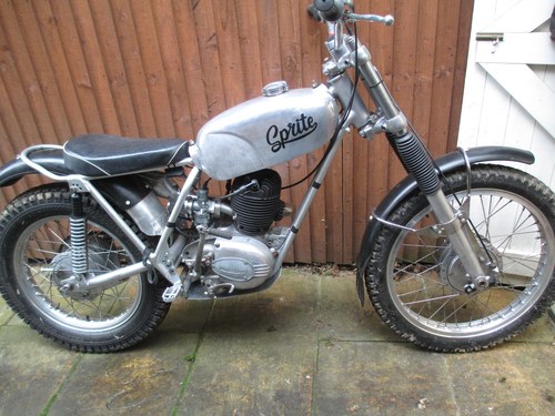 1965 SPRITE 197cc VILLIERS 9E ENGINE TRIALS