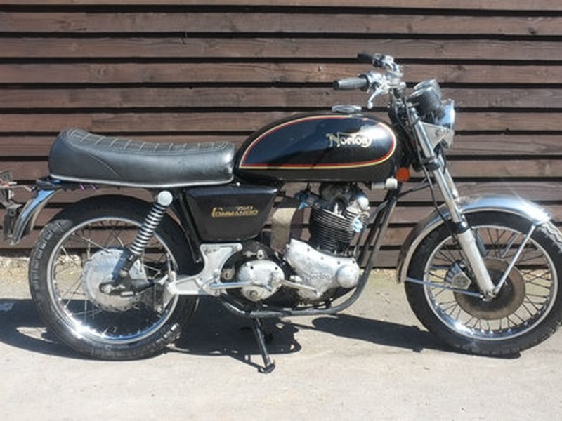 Norton Commando BARN FIND 1971 Matching Numbers *RARE US IMP
