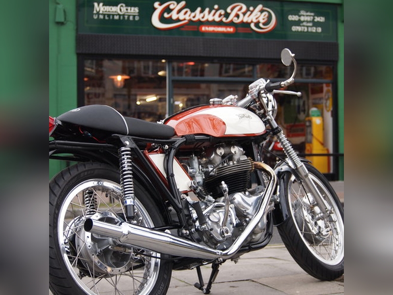 Dominator 99 Cafe Racer. RESERVED FOR BERNARD.