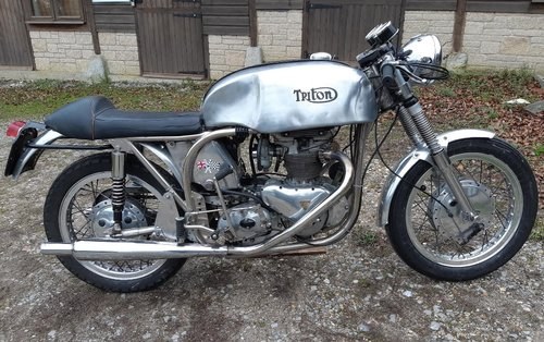 Lot 51 - A 1956 Triton Cafe Racer - 10/2/2019 For Sale by Auction