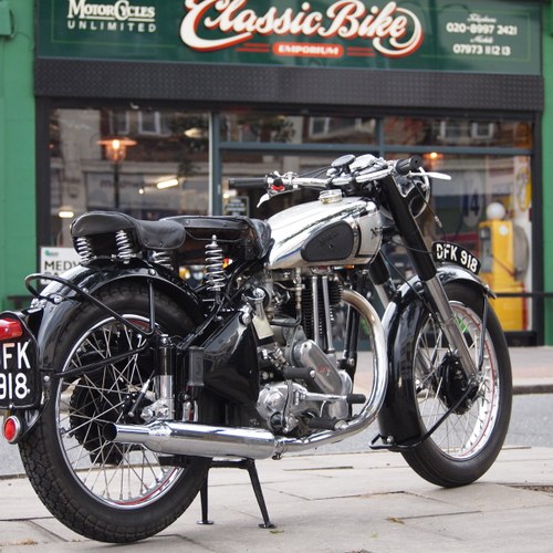 1950 Extremely Original Norton ES2 500, Must See. SOLD