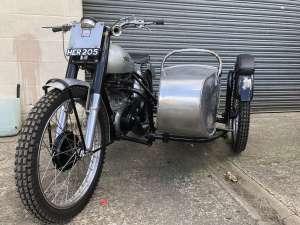 1951 NORTON 500T 500 T TRIALS COMBINATION CANTERBURY SIDE CAR For Sale (picture 1 of 6)