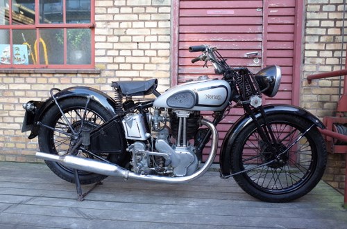 1938 Norton Model 18. Matching numbers. For Sale