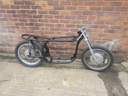 1960 Norton slimline featherbed rolling chassis - SOLD SOLD