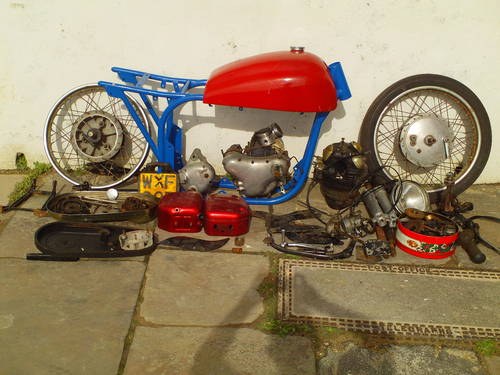 1958 TRITON NORTON CAFE RACER PROJECT SOLD