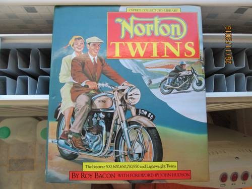 Norton Twins by Roy Bacon SOLD