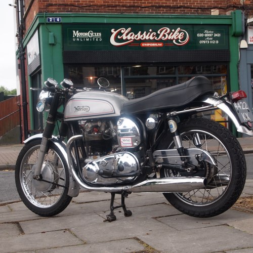 1963 Norton SS 650 ' Sports Special ' Matching Buff Logbook. SOLD