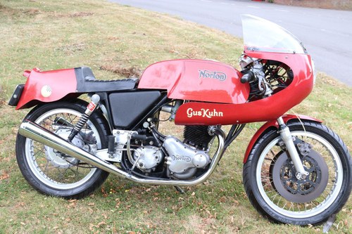 Norton Commando 750 1971 genuine Gus Kuhn Cafe Racer *A MUST SOLD