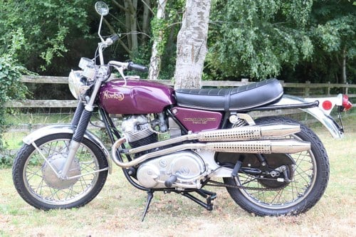 Norton Commando 750S 1971 all factory original, matching num VERKAUFT