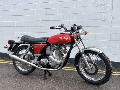 Norton Commando 850cc 1973 - Matching Numbers SOLD