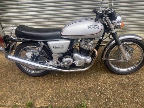 1978 Norton Commando 850 electric start model with low miles SOLD