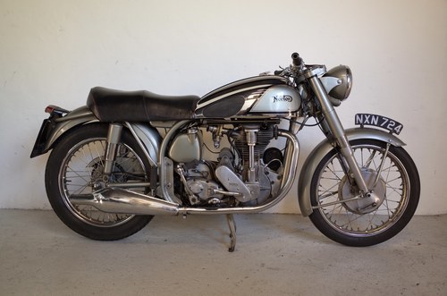 1953 Norton International M40. First paint. All matching numbers. SOLD