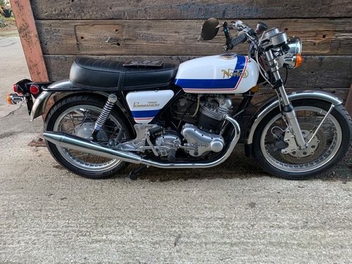 1973 Norton Commando 750 cc Twin , Show Standard VERKAUFT