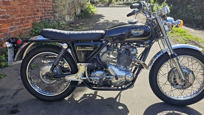 1971 Norton Commando 750 restored and matching numbers