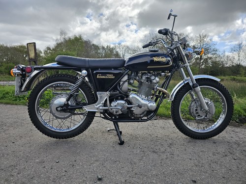1971 Norton Commando 750 restored and matching numbers