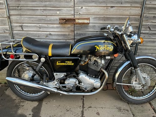 1972 Norton Commando fastback VERKAUFT
