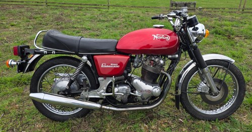 1974 Norton Commando 850 Interstate 2A SÅLD