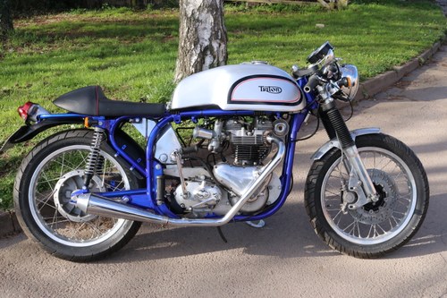 1960 Triton Norton Featherbed frame Triumph TR6 Engine, 750cc Con SOLD