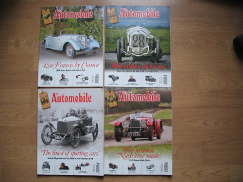 Four good Issues of 'The Automobile' VENDUTO