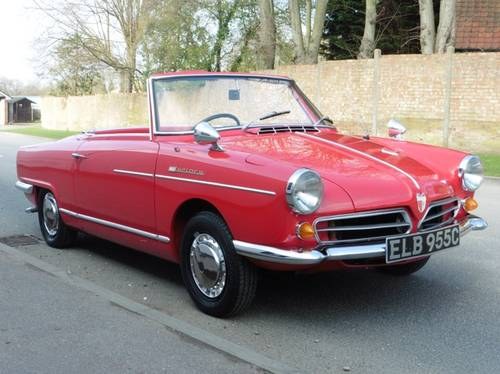 1965 NSU Wankel Spider £76000 Restoration RHD H&S Tops Exceptiona VERKAUFT