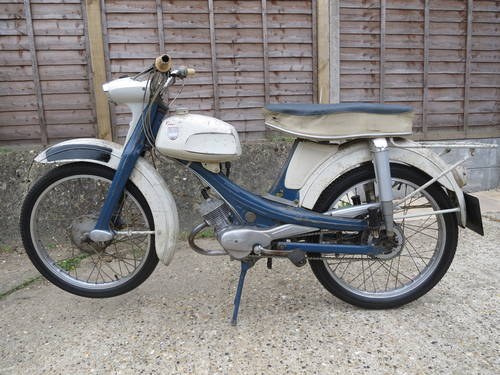 1963 NSU Quickly 3 speed moped new rebuilt engine SOLD