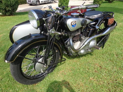 1936 NSU 601 OSL AND SIDECAR For Sale