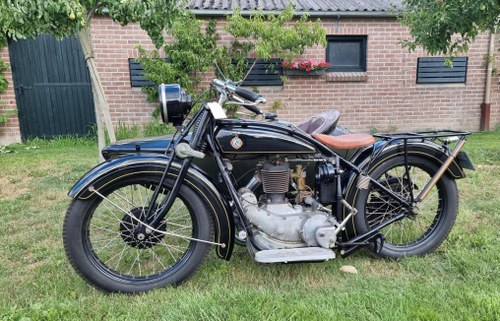 NSU sidecar combination 501T 1927  with german registration For Sale