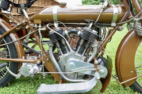 1914 N.U.T. 6 HP 770cc Sv V-Twin. Beautiful concours condition. In vendita