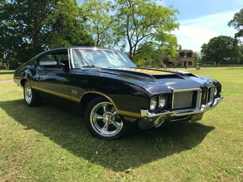 1972 oldsmobile cutlass s 442 tribute 2dr hardtop  In vendita