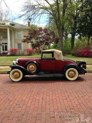 1931 Oldsmobile Deluxe 2DR Convertible For Sale